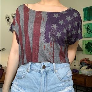 American flag top